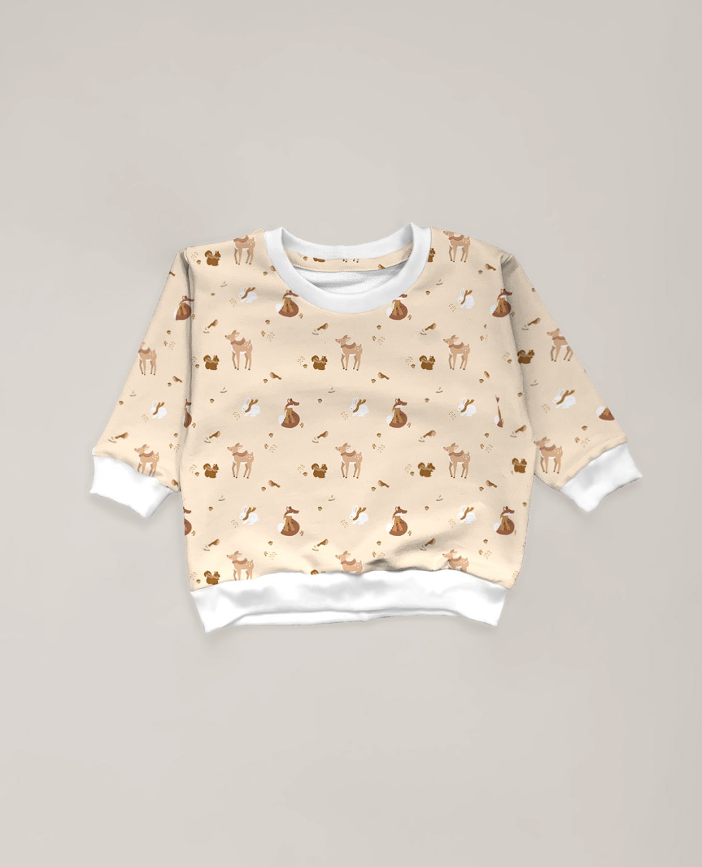 Woodland Winter Oversized Sweatshirt