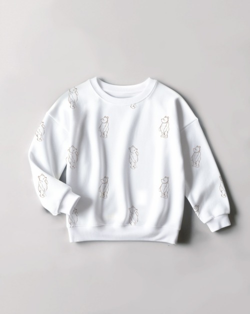 OversizedSweater - SketchyPoohWhite