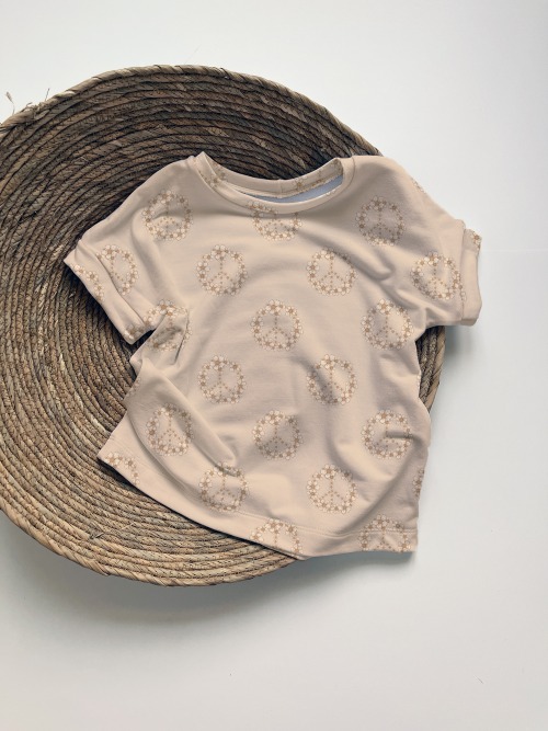 Summer Cozy Tee (Various Older Prints) - Peace Flowers