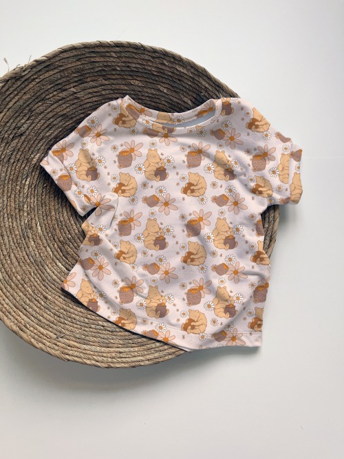 Summer Cozy Tee (Various Older Prints) - Pooh Daisies