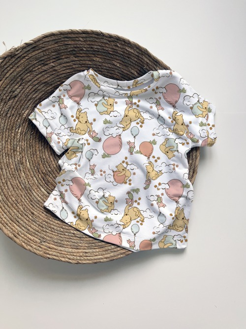Summer Cozy Tee (Various Older Prints) - Pooh Balloons