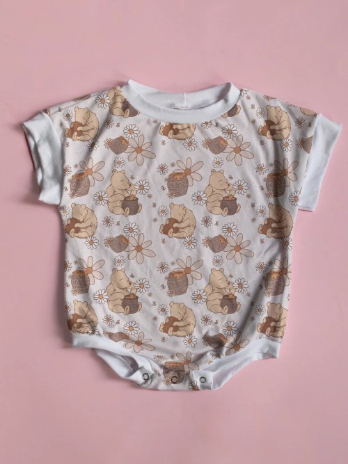 Summer Oversized Tee Romper (Various Older Prints)