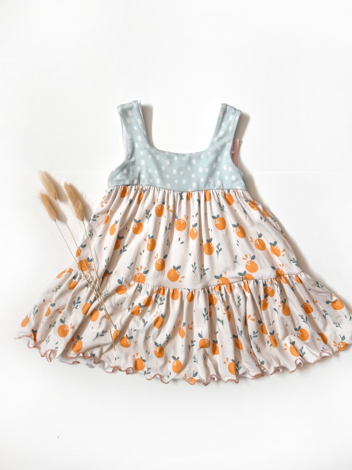 Boise Dress - Citrus Summer 9-12m