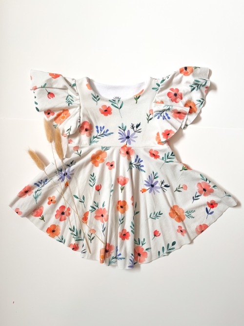 Twirl Dress - Summer Floral 3-6m