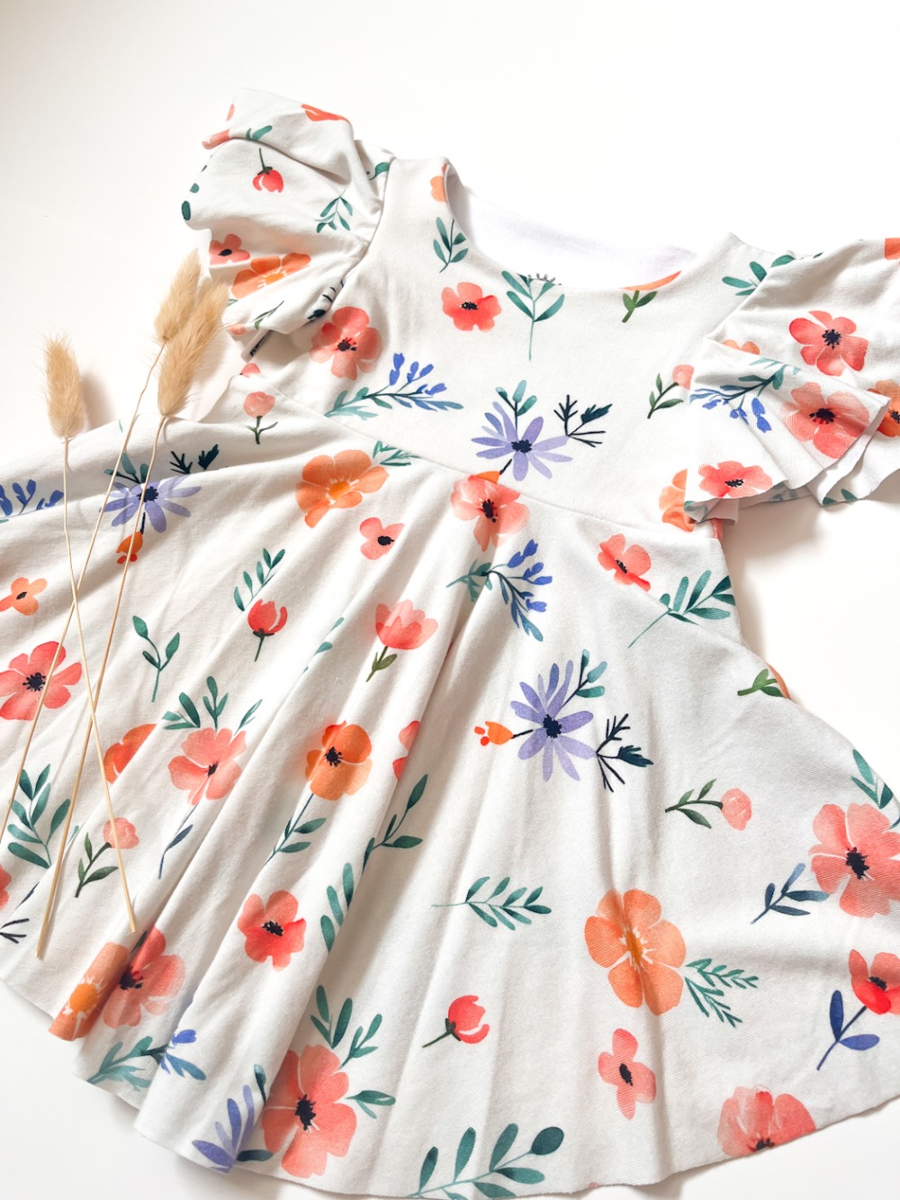 Twirl Dress - Summer Floral 3-6m - Image 3