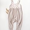 Napa Romper - Daisy Stripes 12-18m