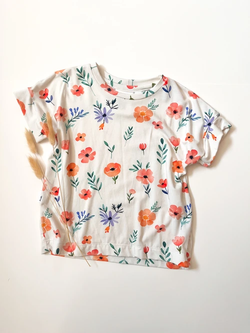 Cozy Tee - Summer Floral 3T