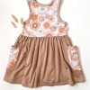 Picnic Dress - Retro Flowers 5T