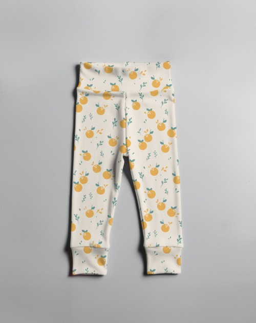 LeggingsFlatlay -SummerCitrus
