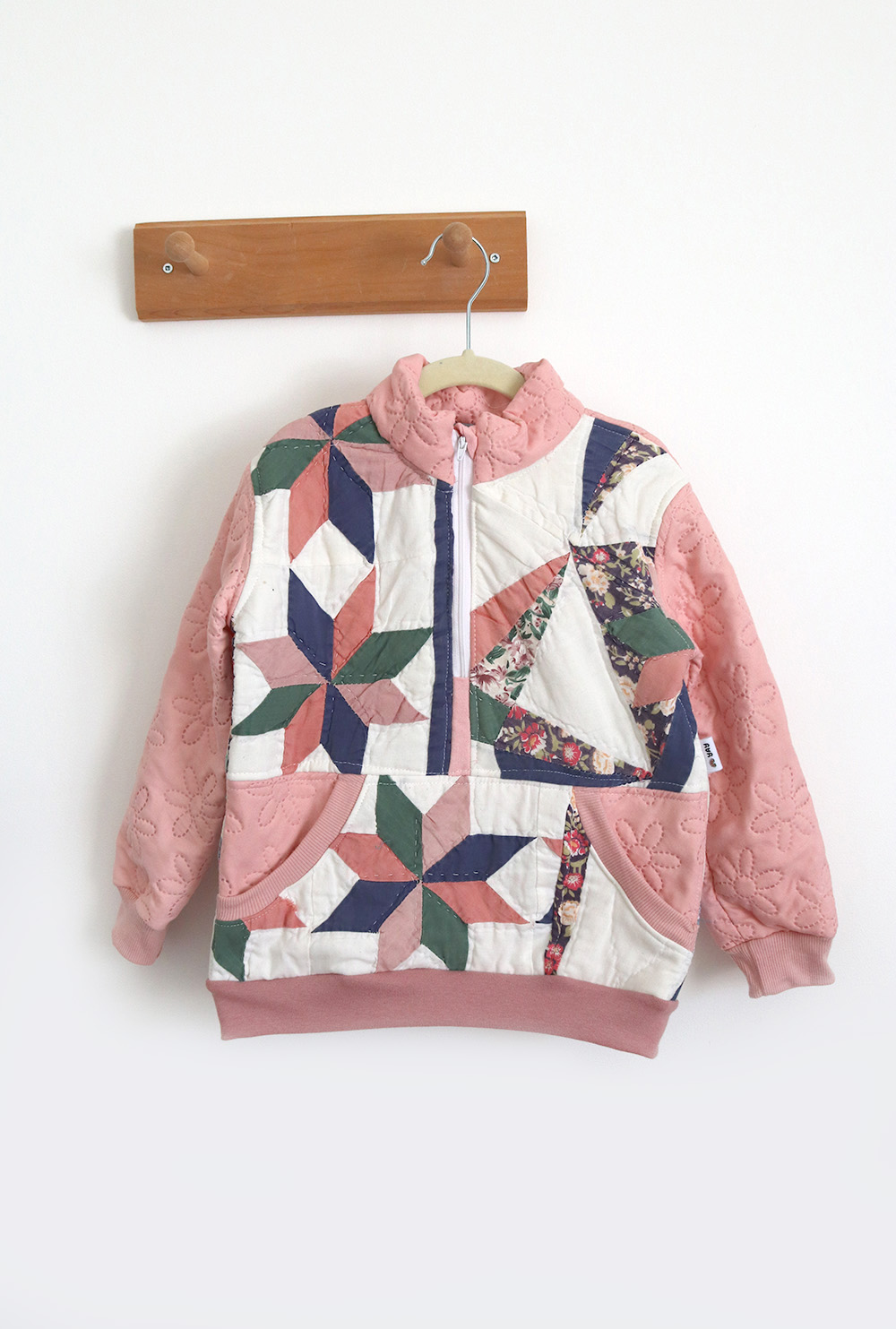 Blossom Half Zip Pullover - 4/5T