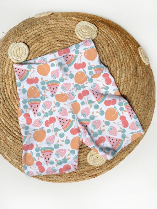 Biker Shorts - Fruit Smoothie