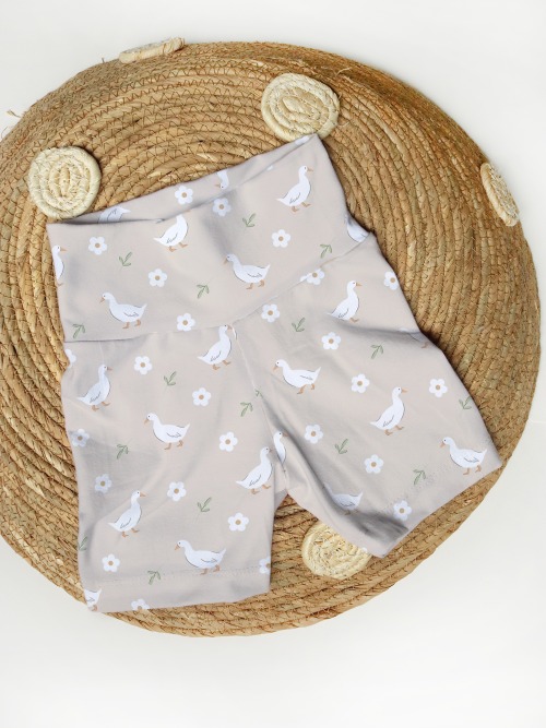 Biker Shorts - Summer Ducks