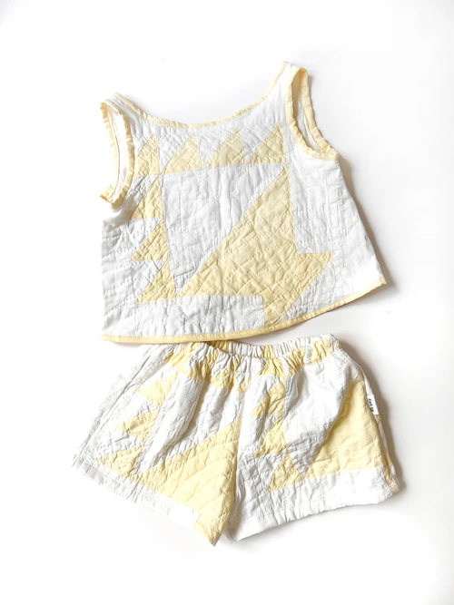 Lemon Drop Quilt Set  (6T Flexible Fit)