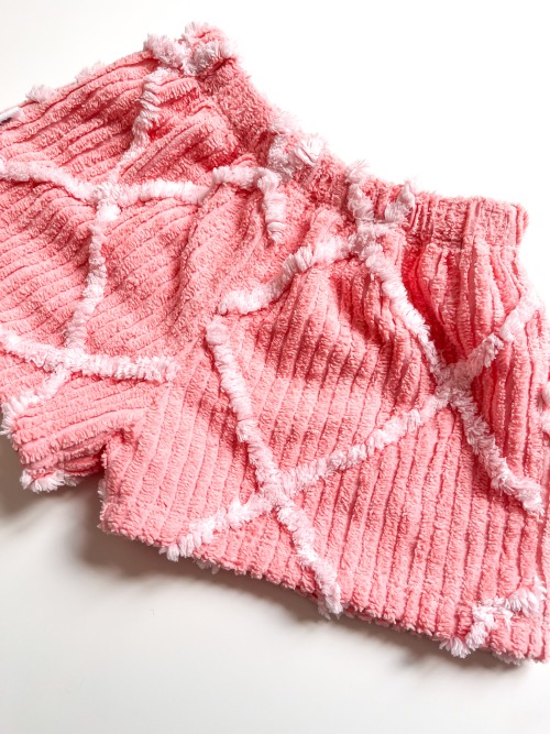 Cotton Candy Chenille Shorts (4T)