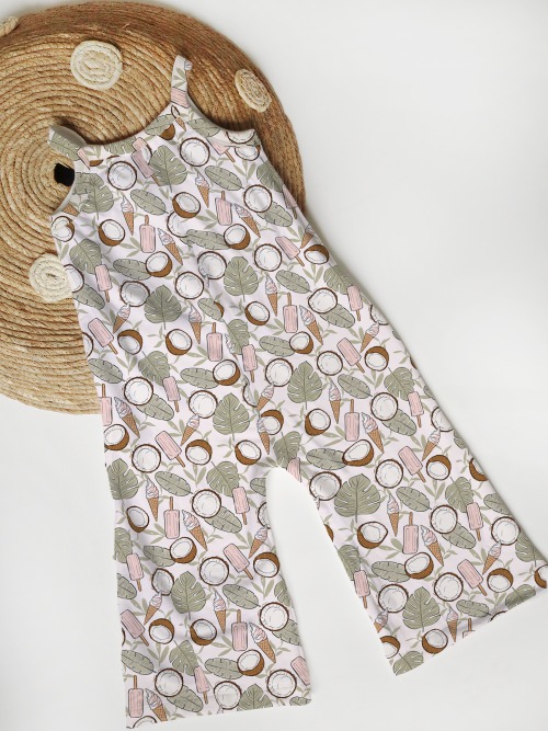 Wide Leg Jumpsuit - Coconut Treats