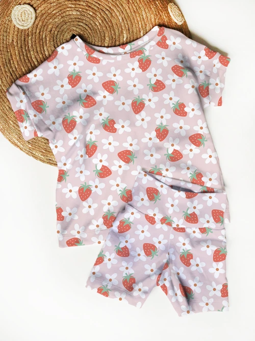 Summer Cozy Set - Strawberry Daisy
