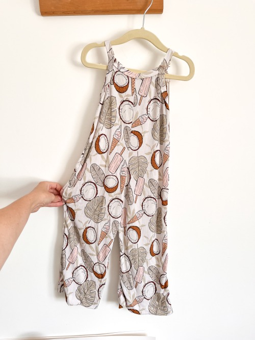 Coconut Treats Wide Leg Jumpsuit (2T)
