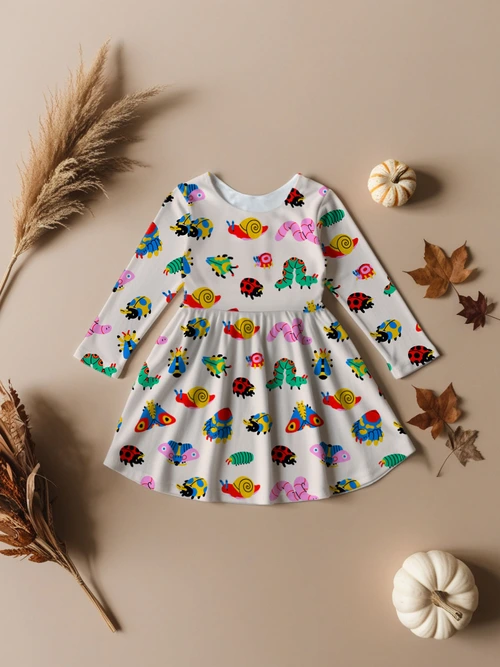 Fall Skater Dress - Buggy Bugs BCL