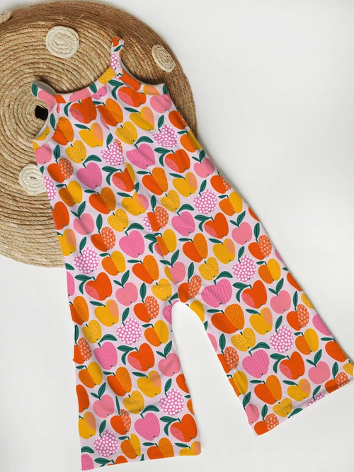 Fall Wide Leg Jumpsuit - Apples BCL