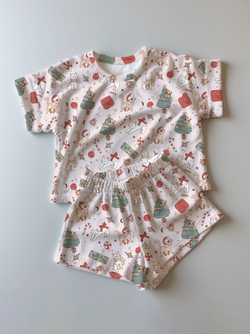 Winter Women’s Sleepy Set - Christmas Cats