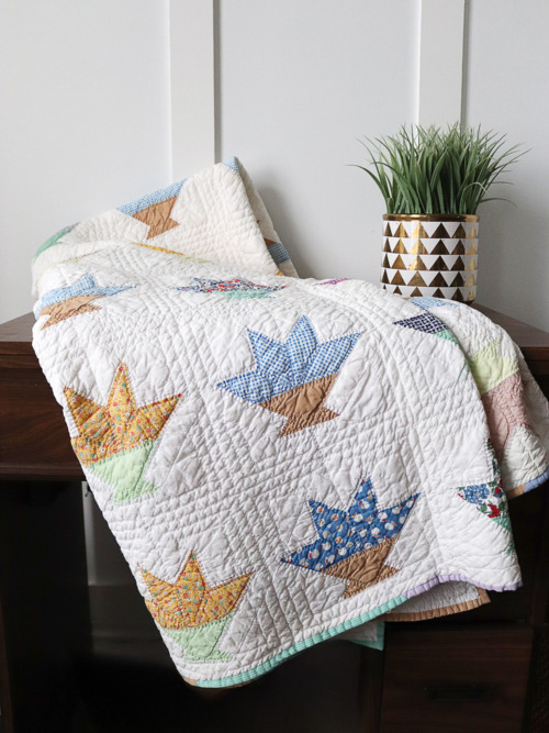 Custom Quilt Jacket - Garden Basket