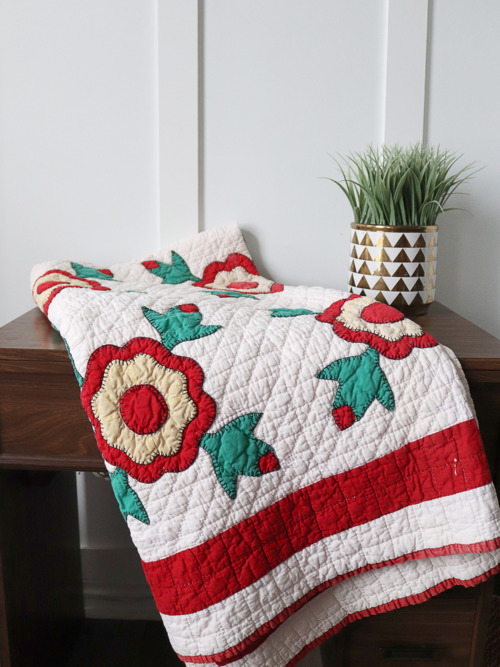 Custom Quilt Jacket - Folk Floral