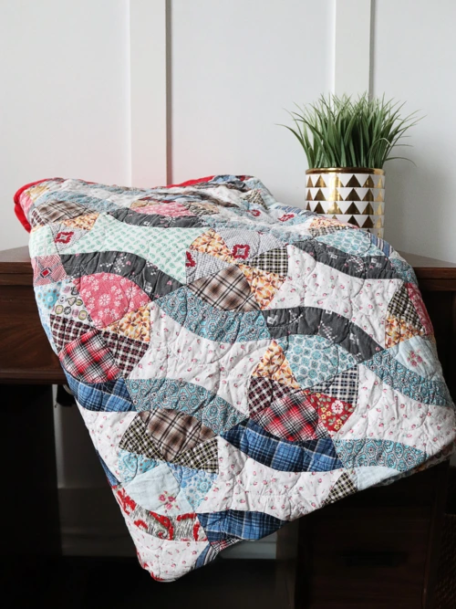 Custom Quilt Jacket - Winding Lanes