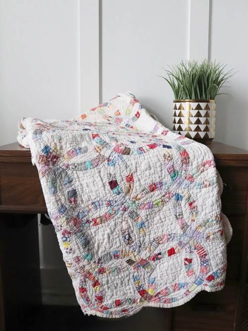 Custom Quilt Jacket - Heirloom Rings