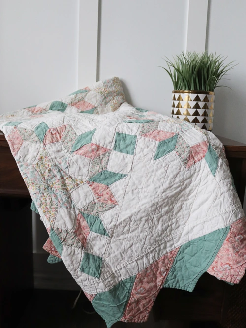 Custom Quilt Jacket - Garden Star