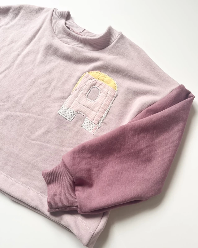Launching at 6:30pm EST: Personalized Quilt Letter Sweaters! Handmade with love and one-of-a-kind. Get ready — there’s limited stock! See you there?