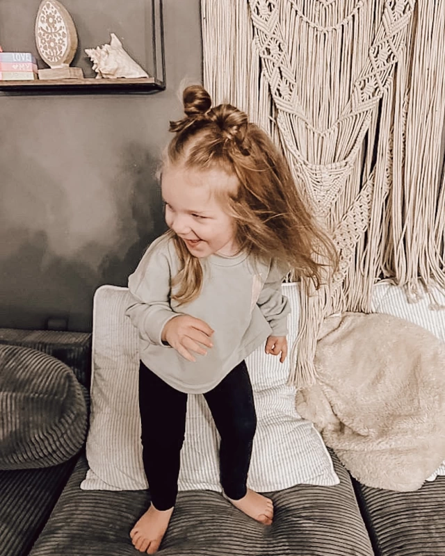 These dropped the other night, did you miss out? This is more than a cozy sweatshirt. It’s your child’s own letter, stitched from vintage quilt pieces, and sewn into the softest bamboo fleece. If you were thinking about it, go check the site now before I close orders. ;)