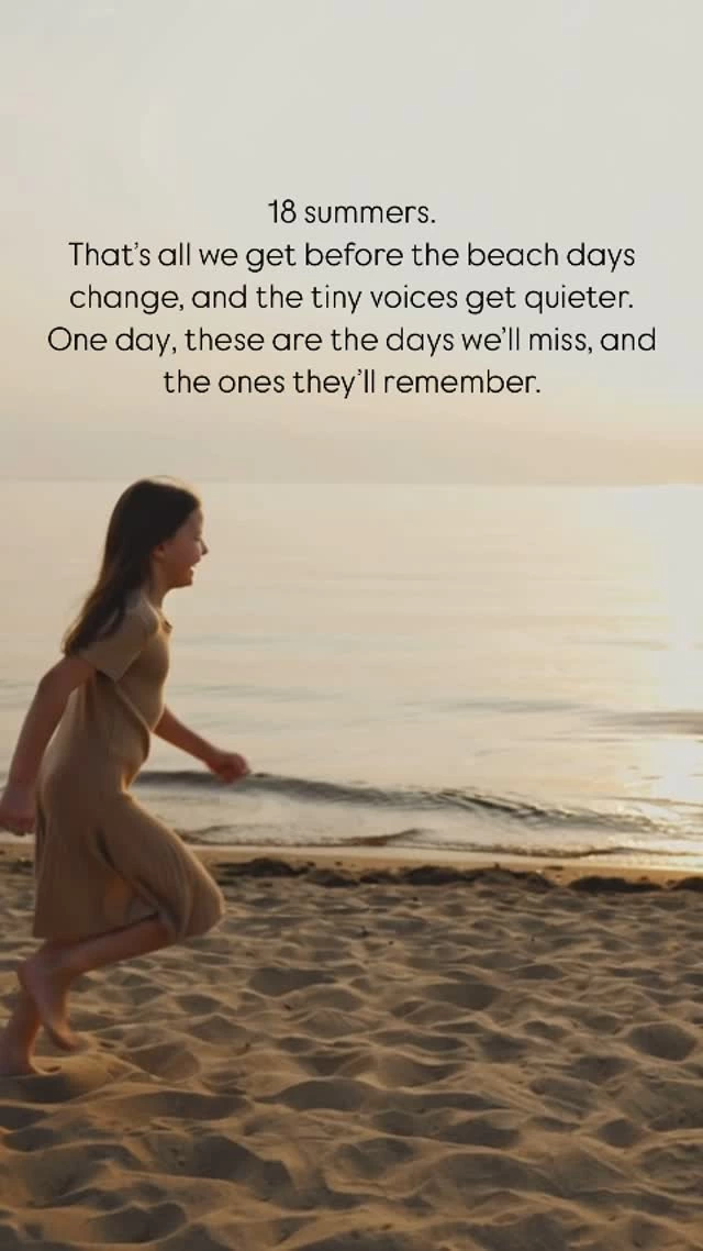 😢 how many summers do you have left? 

They won’t always run to the water with wild little feet.

They won’t always fit in the matching sets we pick out with love.

But right now… in this moment… they do.

And that’s the kind of memory we hold onto.

This summer is one of our 18.

Let’s make it soft, meaningful, and full of magic. 🌞

#YearAfterYear #SlowChildhood #momswhoinspire  #HandmadeForKids #summermemories #summerwithkids