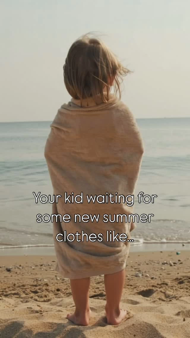 “Mommmmm!!!” Don’t worry… I got you. Just stop by tonight at 8:30 for some fresh new clothes to dress those kiddos in comfy summertime ‘fits. They’ll love them, I promise.