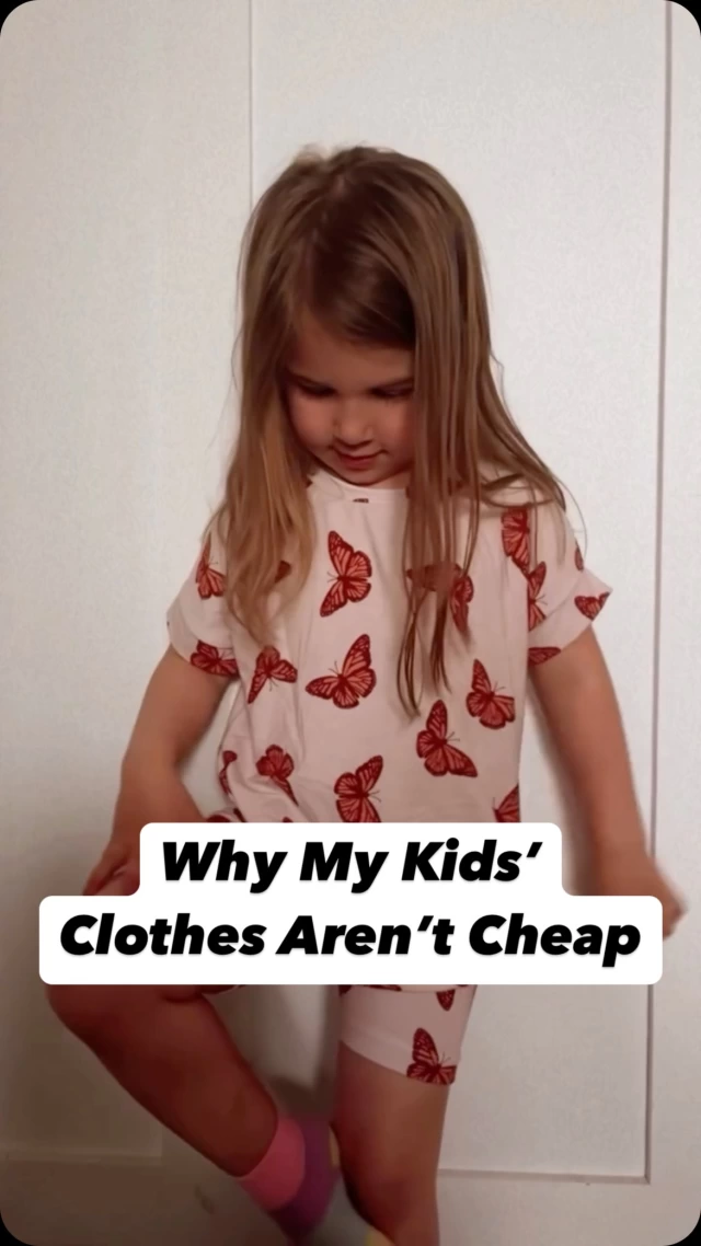 I don’t sell cheap kids’ clothes.
Because your kid isn’t wearing throwaway memories.
Because scratchy polyester shouldn’t be the standard.
Because fast fashion was never meant for wild toddlers with grass stains and opinions.

I use premium bamboo/cotton fabric.
I sew everything myself, right here in Canada.
And I design each piece to grow with your kid, not just be cute for a week.

So no — it’s not $10.
But it’s built to last year after year.
And it’s made with way more love than anything hanging in aisle 5 of Walmart.

Follow @yayhandmade for more handmade pieces that moms actually want to keep.